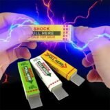 Electric Shock Joke Chewing Gum Shocking Toy Gift Gadget Funny Gag Prank Realistic Joke for Halloween April Fool’s Day