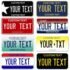 Universal Electric Bike Number Plate Front License Registration Plate For Surron S X Motorcycles For Talaria Sting Stark Varg