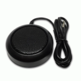 External 3.5mm Speaker Car Audio Black ABS Unit