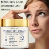 Facial Firming and Lifting Cream – Rich in Hyaluronic Acid and Retinol, Tightens and Lifts the Skin, Moisturizes the Skin, Suitable for All Skin Types, Daily Skincare Product