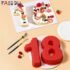 Alphabet Number Letter Silicone Cake Baking Mold Sugarcraft Chocolate Cupcake Resin Tools Fondant Decorating Tools