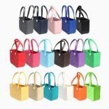 Fashionable Minimalist Hot Sale Of The Season Outdoor Handheld EVA Beach Bag Storage Waterproof Wear-resistant Small Hole Hol…