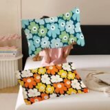 Fashion Logo M-MarimekkoS Pillowcases Non-Slip With Fixable Straps Light High-End Pillow Towel Made Of Quick-Drying Polyester