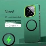 For Magsafe Wireless Charging Matte Frosted Case For Xiaomi 14 15 15T 13T 14T Pro Poco X6 F6 F8 F7 M6 X7Pro c85 Shockproof Cover