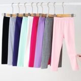 Girls’ Leggings For Spring And Summer Suitable For Wearing Outside. They Are Thin-Style, Slim-fitting long Trousers For Childre