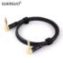 1PC Guitar Effects Pedal Cable Patch Cable Right Angle 6.5 Mono/Stereo Male to1/4 Inch TS/TRS Jack Copper Core PU Surface Wire