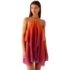 Sexy Knit 3d Flower Beach Mini Dress Slim Halter Hollow Out Sleeveless Backless Dresses 2024 Summer Lady Holiday Party Vestidos