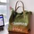 V-Veuve BRAND C-Clicquot Storage Bags Shopping Bag Canvas Supermarket Shopping Bag Christmas Party Tote Bag Women’s Handbag