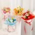 10 small rose-shaped balloons, Valentine’s Day-themed engagement party atmosphere decoration balloons