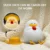 Happy Duck Night Light,Touch-Control Bedside Lamp,Chargable with Timing,Ideal for Home Decor and Gifting