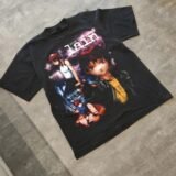 Japanese Vintage Classic Anime Lain T Shirt Oversized Y2k Men Women Casual Cotton Short Sleeve Manga Graphic Loose Harajuku Tees