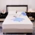 1pc Waterproof Thickened Mattress Protector, Dustproof Breathable Allergy-Resistant Mattress Cover, Soft Comfortable Noiseless