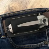 Leather EDC Holster – Pocket Knife & Flashlight Carrier for Outdoor, Camping, Daily Carry