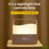LED Rechargeable Desk Light Wireless Table Lamp Stepless Dimming Touch Sensor Bedroom Lamp Mood Light Bedside Tables Decorations