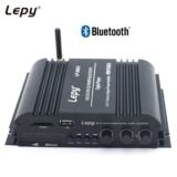 Lepy LP-269S 4 Channel Hifi Bluetooth Amplifier 3.5mm AUX USB SD FM Digital Stereo Amp For Car Home Computer