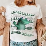 Lizard Lizard Lizard Elio Funny Meme Shirt Pixar Hoppers Tom Lizard Graphic Tee Viral TikTok Humor Men Women Top