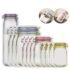 Lychee Pattern PU Glasses Storage Bag Automatic Closed Shades Protective Cover Soft Eyewear Pouch Data Cable Organiser