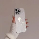 Luxury White Sunset Snow Mountain Sliver Phone Case For iPhone 17 Air 16 Pro Max 16E 15 14 Plus 13 12 11 XS X XR Back Cover