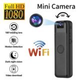 M8 HD 1080P Mini Camera Portable Small Digital Video Recorder Police Body Cam Infrared Night Vision Camcorder Sports DV