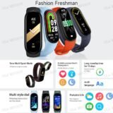 M8 Smart watch Men Women Fitness Tracker Smartwatch Blood Pressure Heart Rate Monitor Fitness Band Smartbracelet For Android iOS