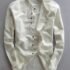 Casual Turn Down Collar Men Button Pocket Loose Blouse Tops Autumn Spring Male Office Workwear Linen Blouse Shirts Oversized