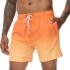 Summer New Printed Men’s Beach Shorts Quick drying Breathable Loose Beach Vacation Swimming Shorts