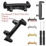 Metal Connector with Tool For Amazfit T-Rex 3 Screw Rod Watch Strap Adapter for T-Rex /T-Rex Pro/T Rex 2 Smartwatch Accessories