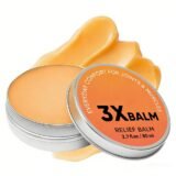 Mountain 3X Relief Balm with Organic Arnica & Camphor Soothing Gel Cream for Knee, Foot & Back Joint Relief, Fast Absorbing