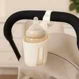 Multi-Functional Elastic Bottle Holder with 2-in-1 Phone Cup Holder, Portable Stroller Accessory, Stroller Accessory