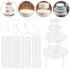 FAIS DU Cake Turntable Kit Upgraded Revolving Cake Stand Decorating Bakery Supplies Cake Decorating Bake Pastry Turntable Kit