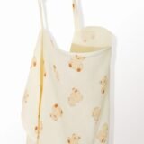 Muslin Nursing Cover for Baby Breastfeeding Breastfeeding Cover up with Arch Neckline for Women Nursing Apron Stroller Cover