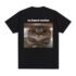 Yeah I’m Bi Boob Inspector Funny Cat Meme T-shirts Men Women Clothing Fashion Vintage Summer Casual Tops Breathable Y2k Clothes