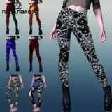 Nadanbao New Halloween Woman Fitness Leggings Skull Digital 3D Print Adult Woman Sexy Stretch Pant Slim High Waist Leggings