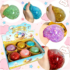 Simulation Flash Dumpling Pressure Ball Slow Rebound Soft Pinch Decompression Baozi modeling stress relief toy birthday Gifts