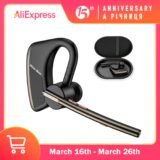 New Bee M50 Bluetooth 5.2 Earphones Wireless Headphones with Dual Mic Earphone Hands-free Headset English/Russian Drop shipping