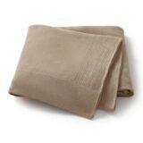 Newborn Baby Blankets Cotton Knit Stroller Sleepsack Plaid Boy Girl Bedding Quilt 100*80CM Swaddle Wrap Super Soft Fashion Solid