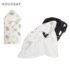 Bowknot Blanket Hat Set Flower Lightweight Material Newborn Photography Blanket Breathable Soft Fabric Infant Swaddle Blanket