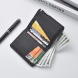 New Fashion Men’s Wallet Vertical Short Business Multi-card Slot Holder Tight Men’s Wallet
