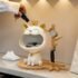 Hand-Carved Wooden Pixiu Statue Ornament, Chinese Style, Suitable for Halloween Decorations, Office Decor, Party Decorations, Housewarming Gifts, Bedroom, Back-To-School Season Gifts, Study Room