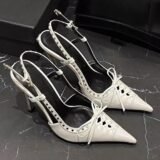 New Trend Women’s High Heel Sandals Summer Causal Ladies Uniform Performance Shoes Non-slip Hollow-out Woman Catwalk Sandals