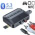Digital to Analog Audio DAC Converter Adapter Digital SPDIF Optical Toslink to 3.5mm 3.5 AUX Jack RCA L/R Bluetooth 5.0 Receiver