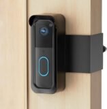 No-Drill Doorbell Mount with Anti-Theft & Rain Cover – Fits Most Video Doorbells, Easy Installation
