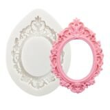 Photo Frame Silicone Cake Baking Mold Sugarcraft Chocolate Cupcake Resin Tools Fondant Decorating Tools
