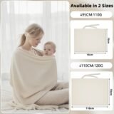 Polyester Mother Outing Breastfeeding Cover Baby Feeding Nursing Covers Adjustable Privacy Breastfeeding Apron Stroller Blanket