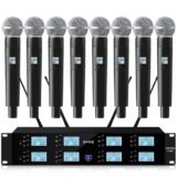 Professional UHF Wireless Microphone Headset Handheld Collar Gooseneck for Stage Speaker Wedding Conference Church Outdoor