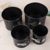 Removable Bottom Kitchen Accessories Carbon Steel Cakes Molds Round Cake Pan Ring Bakeware Non-Stick Bake Mould