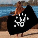 S-Scotty C-Cameron Sign Bath Towel Microfiber Soft Water Absorbing Breathable For Girl Kids Decorative Cartoon Beach Towel