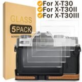 Screen Protector For Fuji X-T30 III T30II Camera Full Cover Tempered Glass Anti-Scratch 9H Hardness Film For Fujifilm X-T30III