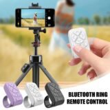Scrolling Wireless Bluetooth Finger Shutter Remote Control Page Turner Video Record Phone Controller For Tiktoks Selfie