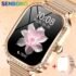 2025 New Fashion Ultra-thin Smartwatch Women Sports Use ChatGPT 1.32-inch Amoled Screen Bluetooth Call Heart Rate Smart Watch